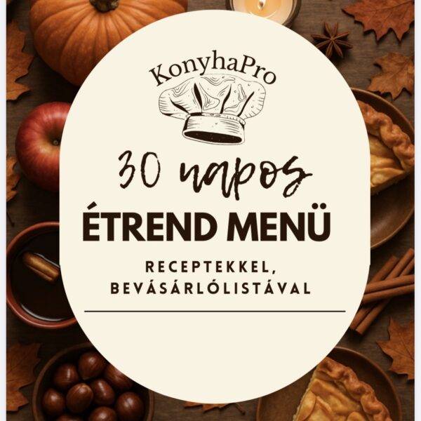 Októberi menüterv